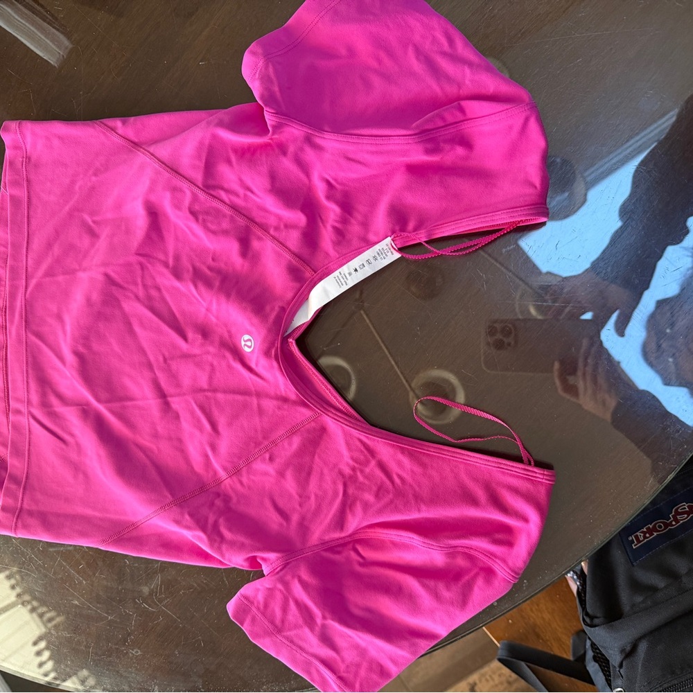 lululemon athletica Pink Short Sleeve Tee